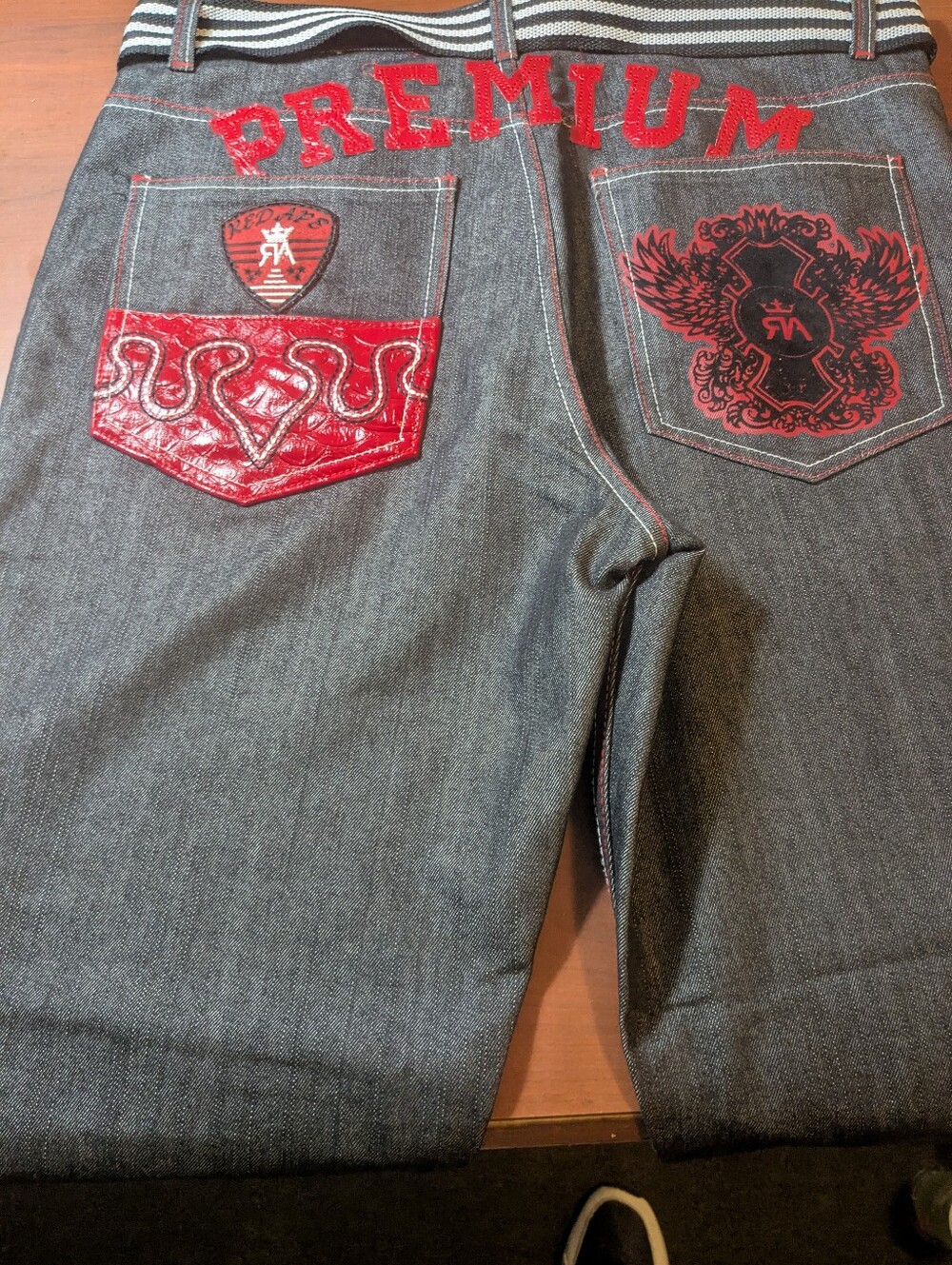 Red Ape Premium Jeans Vintage Two Pair For Sale, Like New, Won't Last Long.
